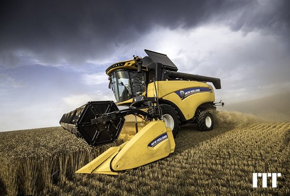 Combine harvester New Holland CX 6.90 LATERALE - 1