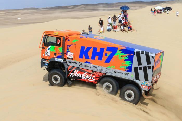 ITT KH7 Epsilon Team en el Dakar