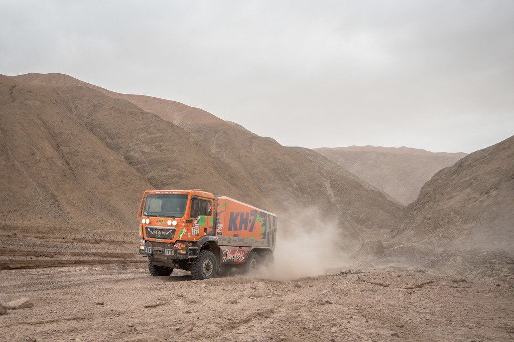 ITT y su KH7 Epsilon Team en el Dakar
