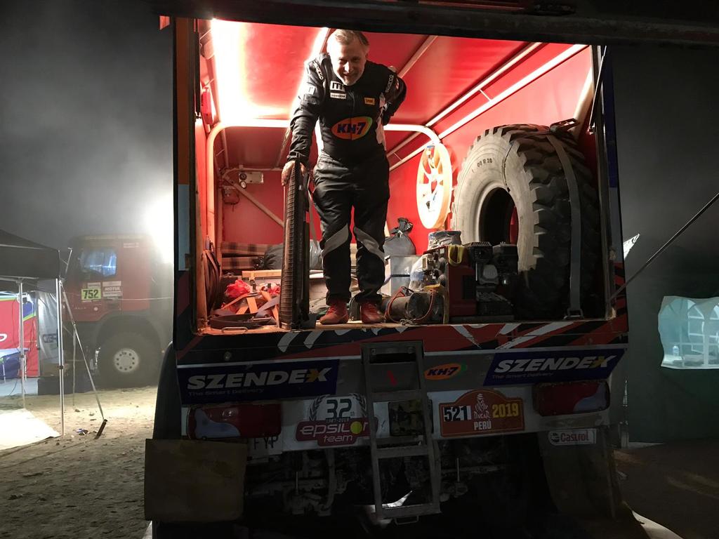 Xavier Domenech Mir en el Dakar2019