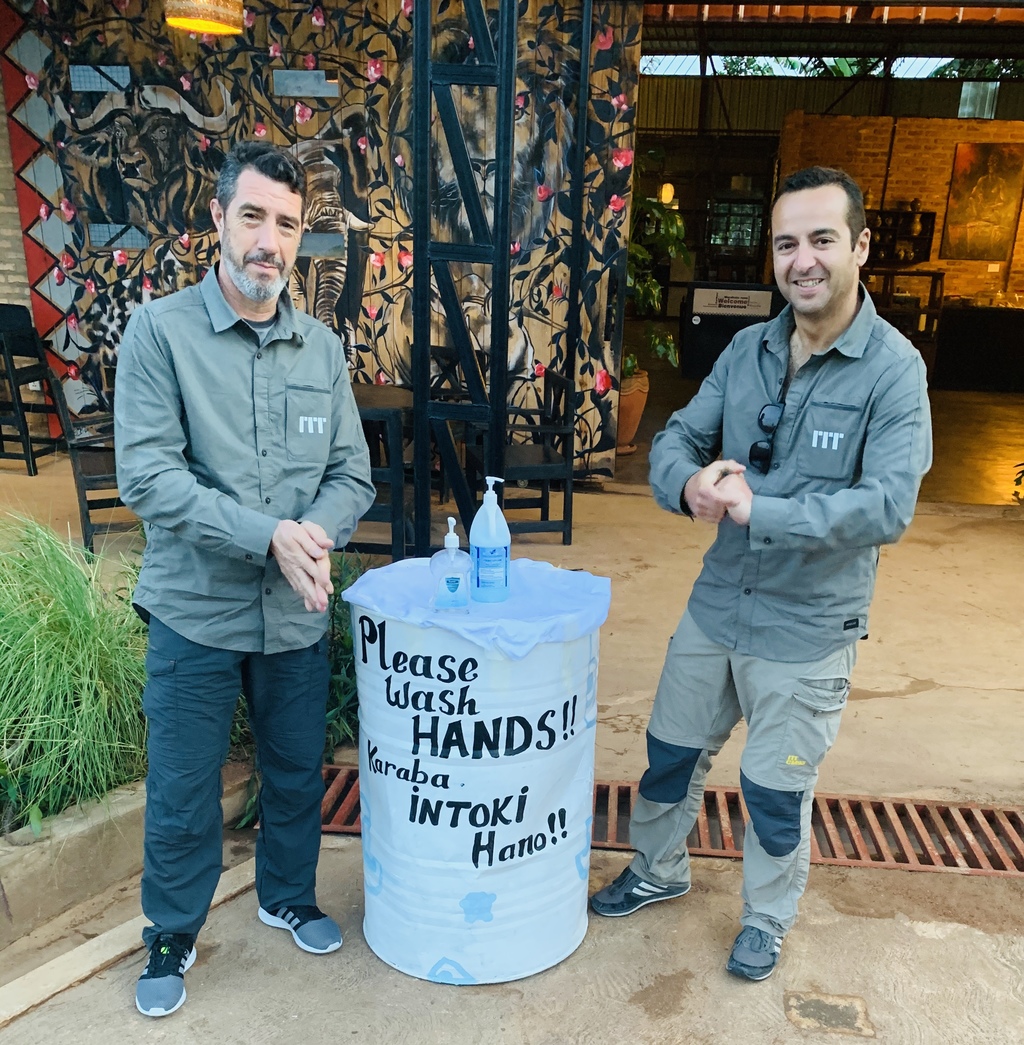 Alejandro Buitrago en Ruanda